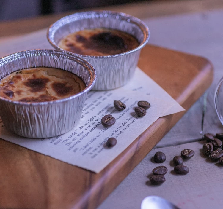 【カップ】バスクチーズケーキ「カフェオレ」:φ8cm