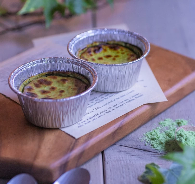 【カップ】バスクチーズケーキ「抹茶」:φ8cm