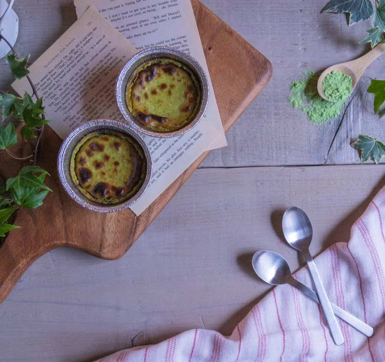 【カップ】バスクチーズケーキ「抹茶」:φ8cm