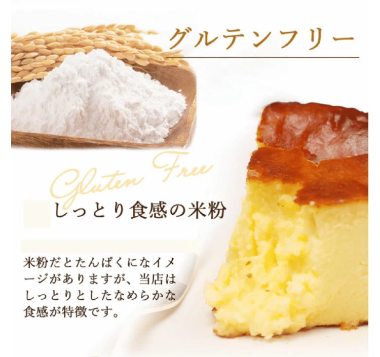 【セット】茨木バスクチーズケーキホール「プレーン、抹茶」:φ12cm