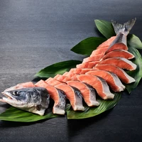 【ふっくら製法】天然無添加　白鮭姿切身　1.0kg～2.4kg サムネイル