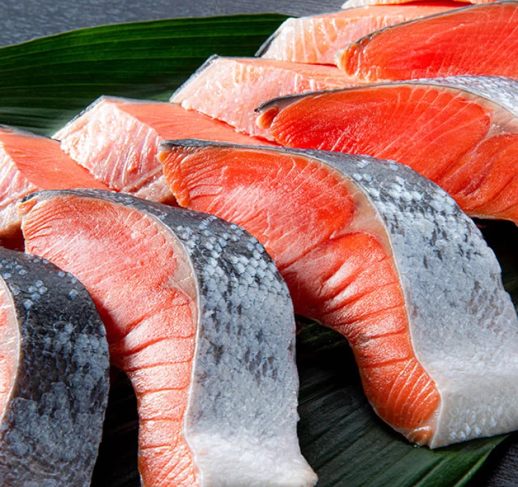 【氷蔵藁製法】天然無添加 鮭蔵切身セット 【A】