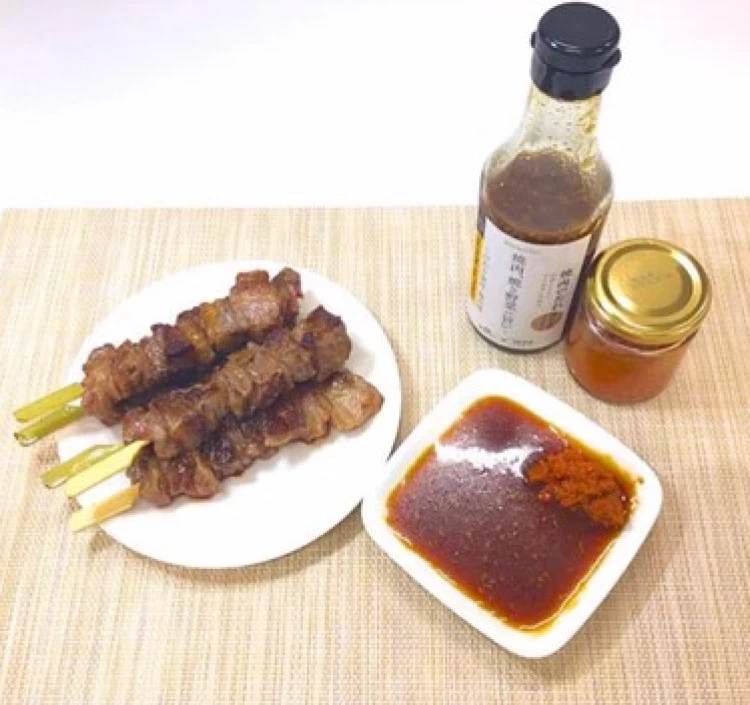 【道の駅米沢限定】米沢牛BBQセット（牛串10本・焼肉・ウインナー2袋・特製タレ付）