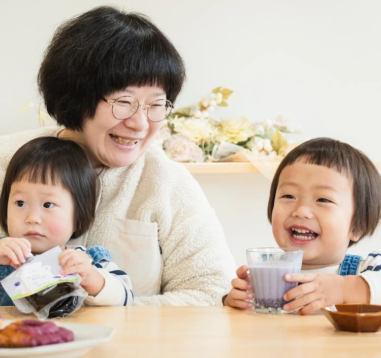 ミルクに入れて飲む能登塩ブルーベリー【ブルーベリーミルクの素】