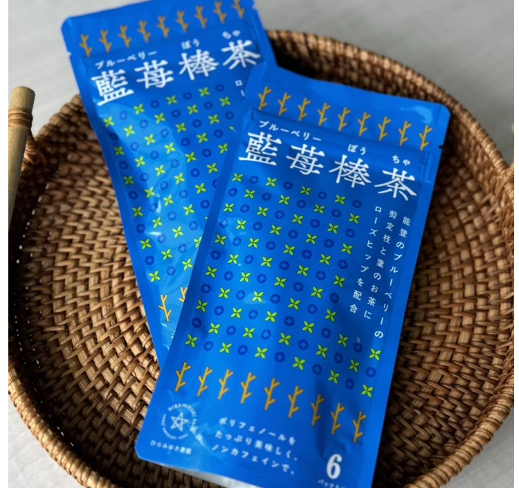 藍苺(ブルーベリー)棒茶