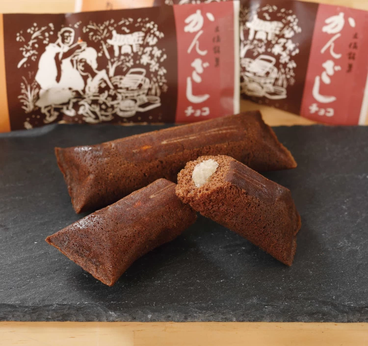 土佐銘菓 かんざしチョコ 4個入