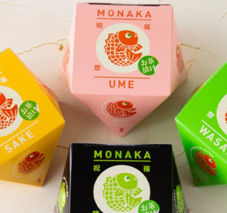 狭山茶漬けギフト『ずいちょう』／本格狭山茶とめでたい鯛型もなかのお茶漬けのセット！