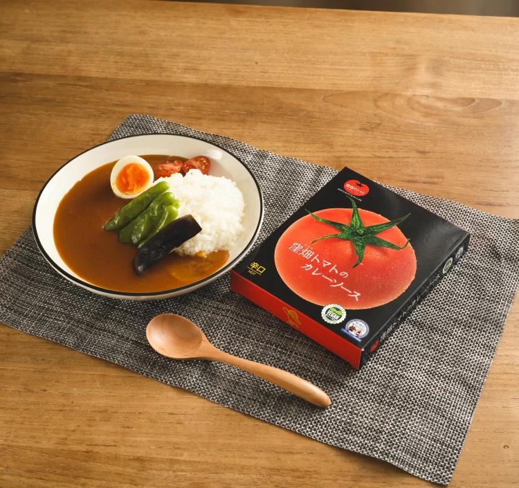 窪畑トマトのカレーソースセット（辛口5個）