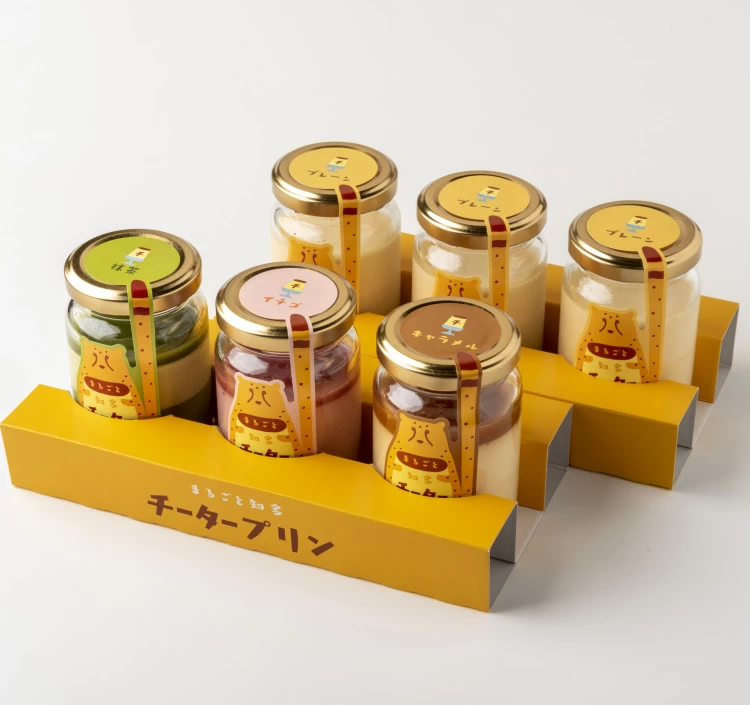 チータープリンの人気プリンをセットにしました
