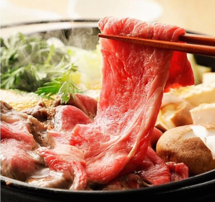 特選 国産 黒毛和牛 赤身すき焼き肉 500g（約3人前 瞬冷凍）