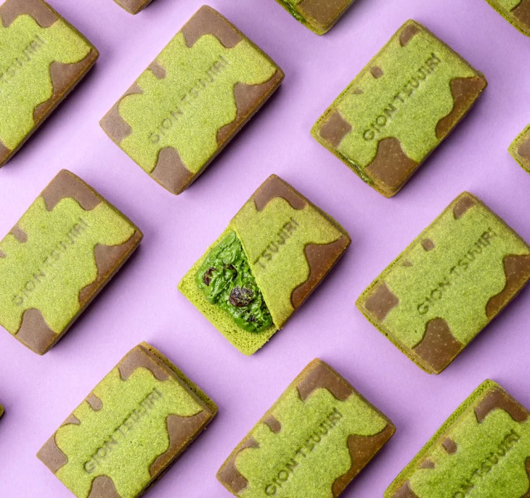 抹茶バターサンドラムレーズン 5個入