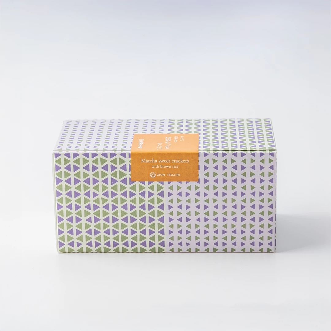 玄米入り抹茶わっふるせんべい 12枚