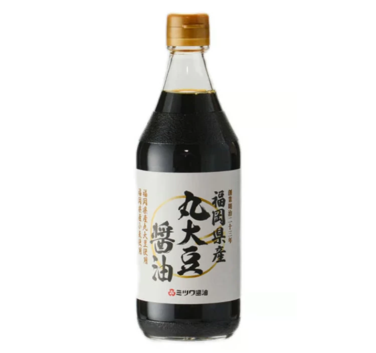 福岡県産丸大豆醤油　500mℓ