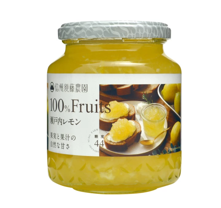 〈スドージャム〉[100％フルーツ]瀬戸内レモン350g