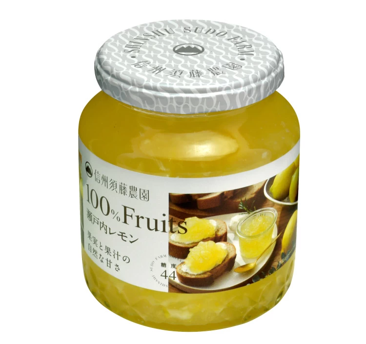 〈スドージャム〉[100％フルーツ]瀬戸内レモン350g