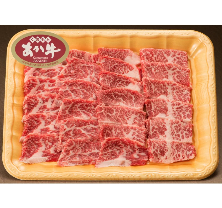 GI認証 くまもとあか牛 カルビ焼肉300g