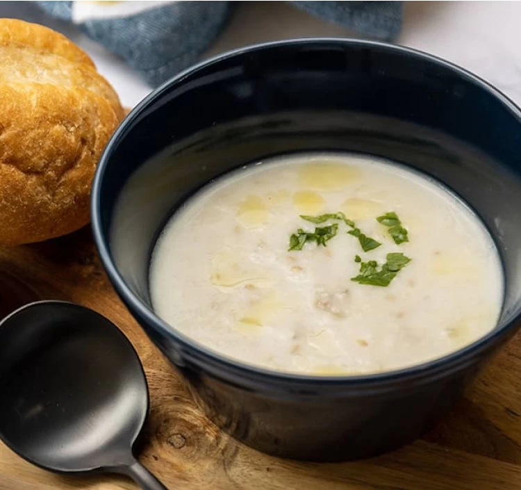 里芋とレンコンの潤いスープ