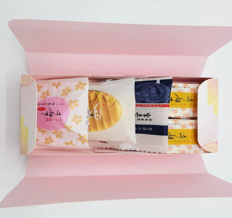 おためしセット　化粧箱ピンク(4種詰合せ 5個入) 