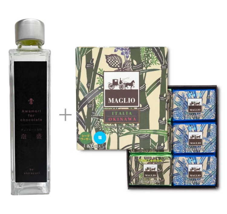 チョコレート専用泡盛 + MAGLIO チョコレート