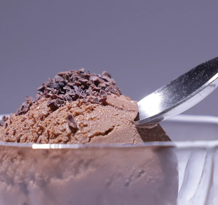 コールドチョコレート ジャンドゥーヤ カカオアイスクリーム