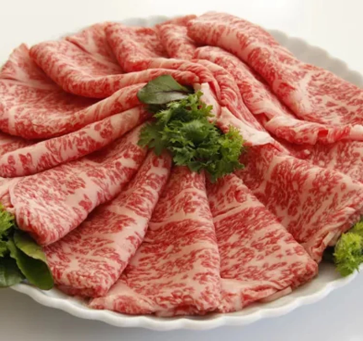 【3D冷凍】特選神戸高見牛 ロース薄切り（すき焼き・水たき・鉄板焼き用）600g入り