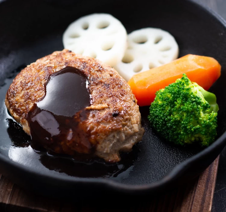 【冷凍】 松阪牛が入ったハンバーグ2個入り(手作り)