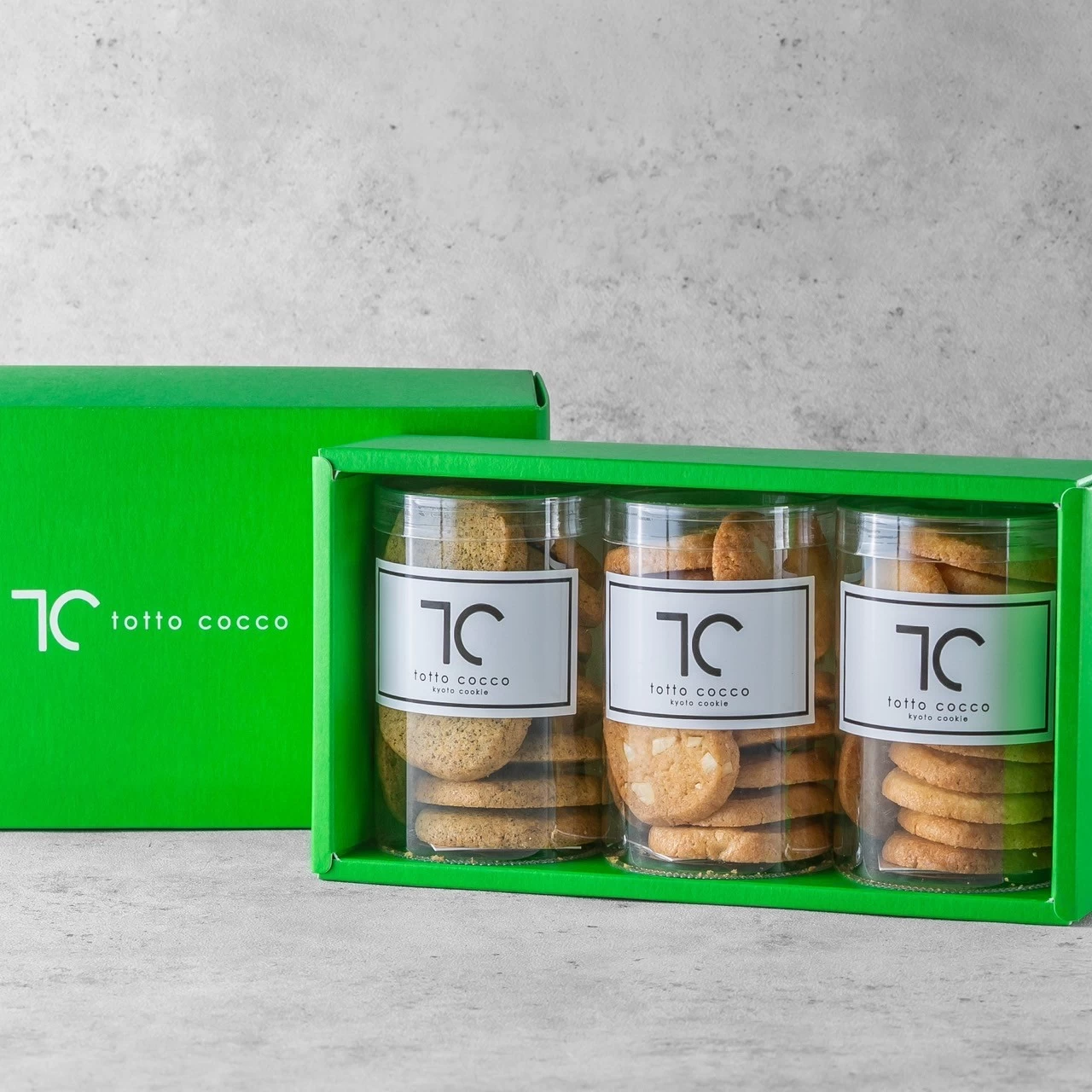 totto cocco cookie GREEN BOX