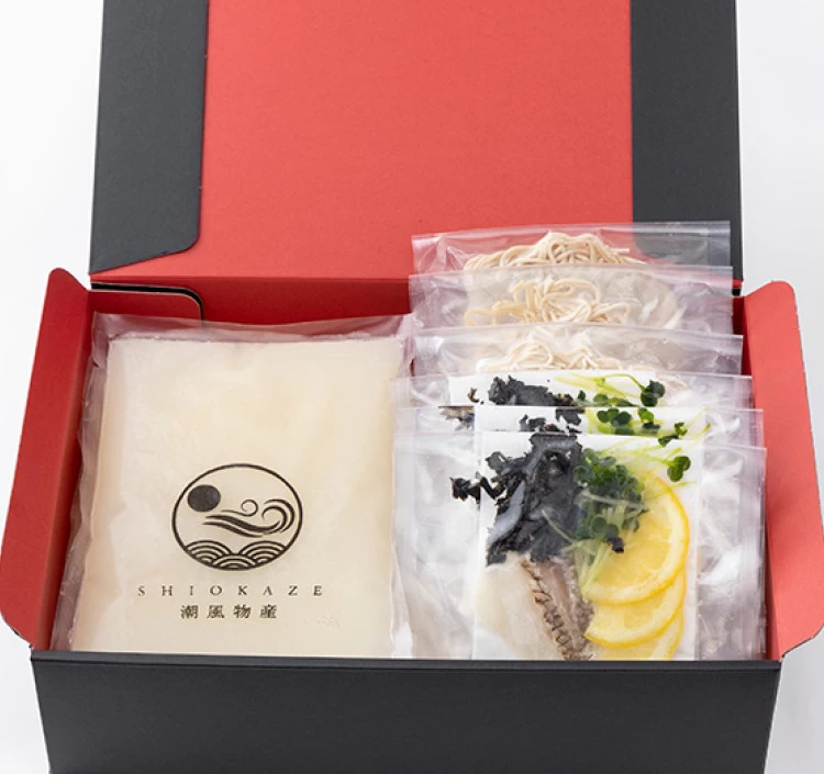 敦賀ブランド真鯛を使った『敦賀真鯛らーめん』3人前