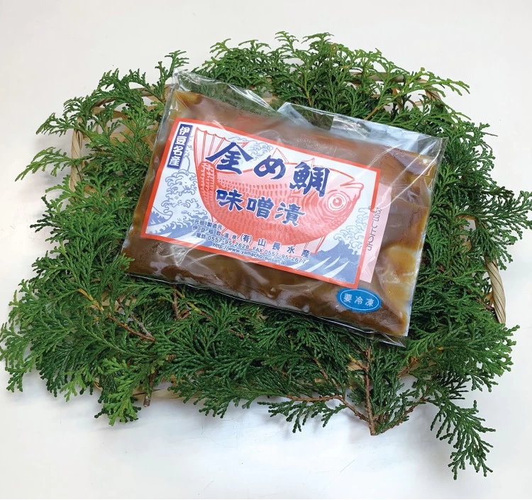 伊豆稲取　元祖！金め鯛味噌漬け【山長水産】金め鯛味噌漬・干物セットB