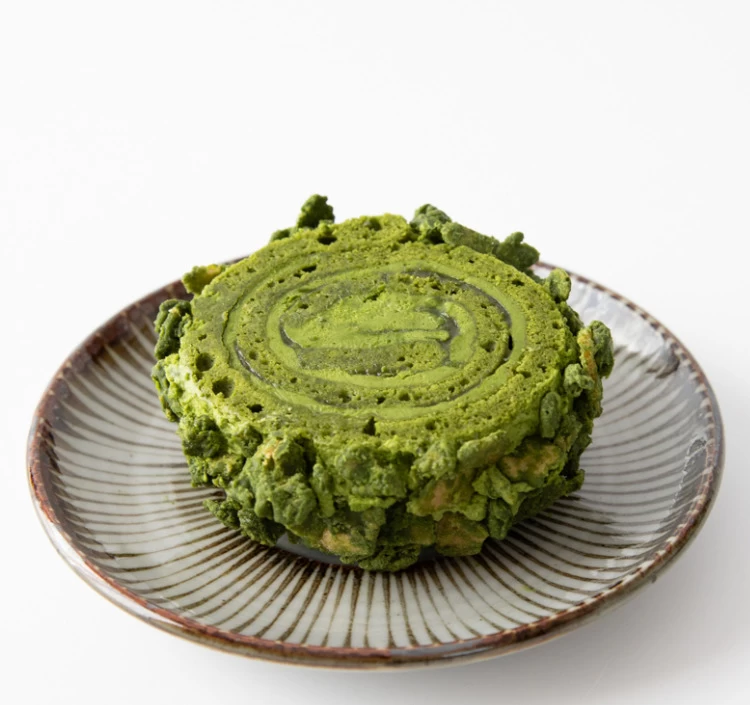 伊勢抹茶ガトーコンフィチュール（カット　わっぱ入り）