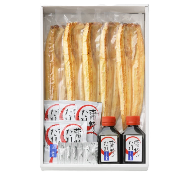 真空うなぎ 白焼 5本入り