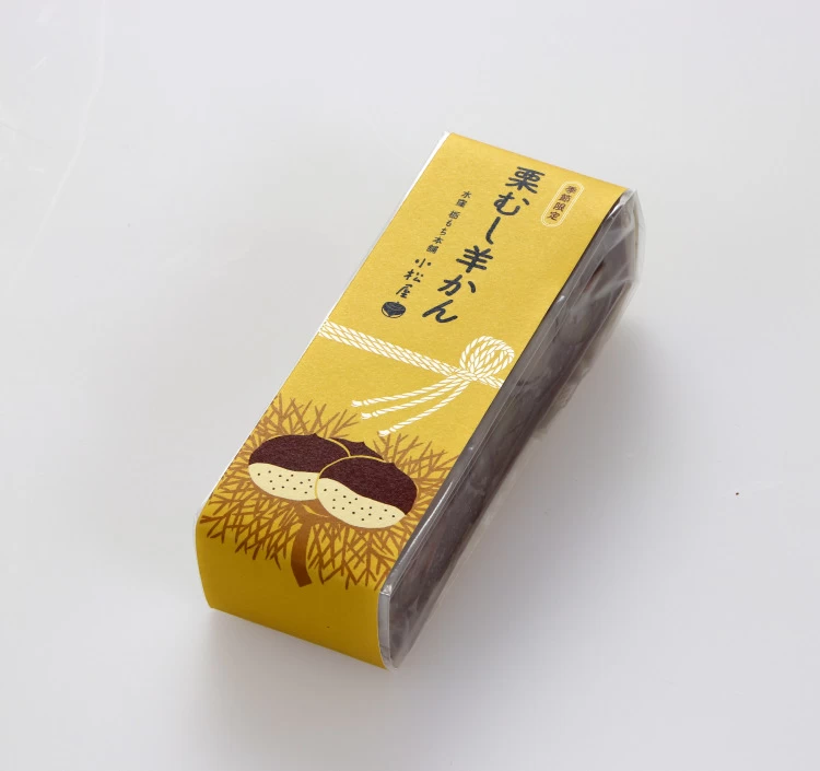 渋皮煮栗蒸し羊羹