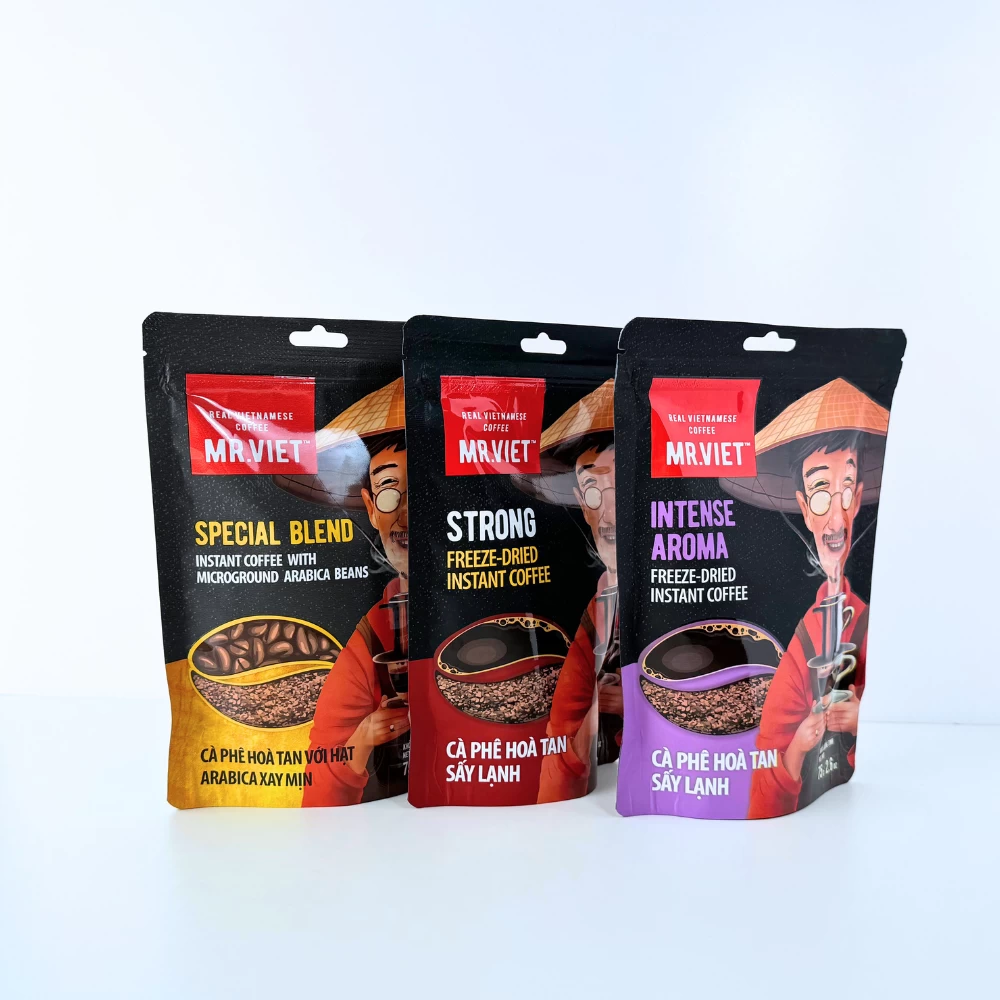 MR.VIET|インスタントコーヒー|3種類まとめ買いセット(インテンスアロマ・ストロング・スペシャルブレンド)