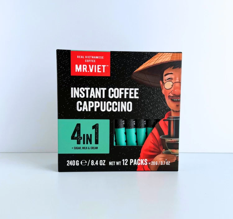 MR.VIET|スティックコーヒー|4in1カプチーノ(砂糖クリーム入り)