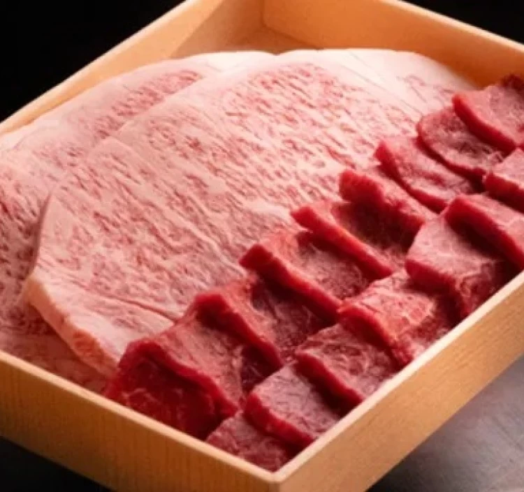 有田牛ステーキ赤身焼肉セット