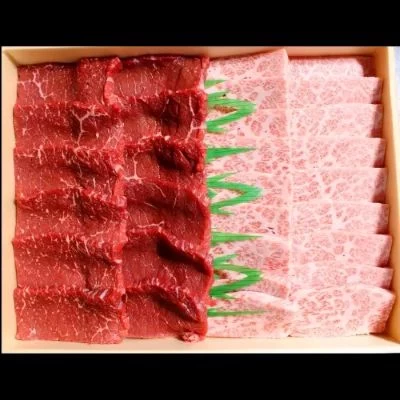 有田牛 特上カルビ&赤身カルビ焼肉