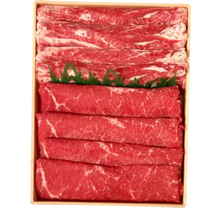 有田牛特上モモ・バラスライス