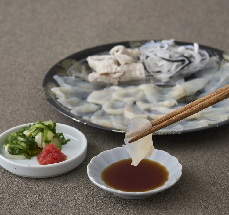 とらふく刺身セット（約１〜２人前）