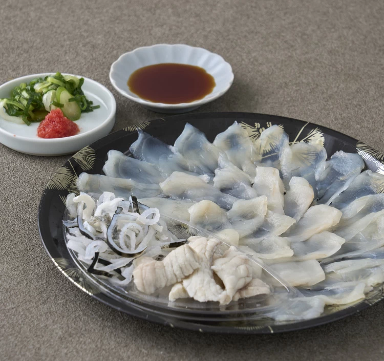 とらふく刺身セット（約１〜２人前）