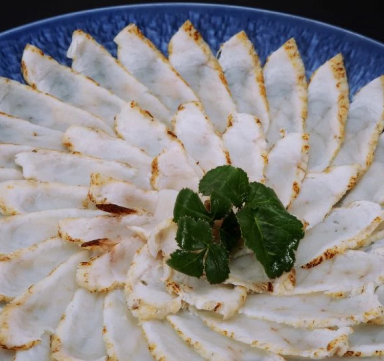 天然真ふくのタタキ刺 (約3〜4人前)