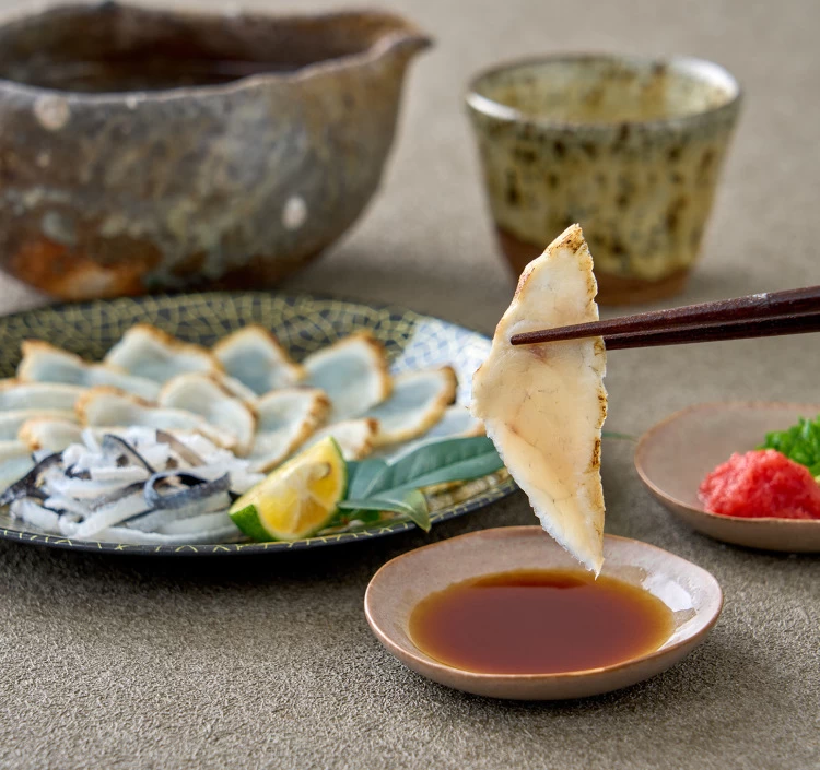 天然真ふくのタタキ刺(約2〜3人前)