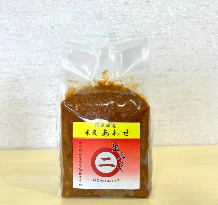 限定醸造 米麦あわせ味噌 500g