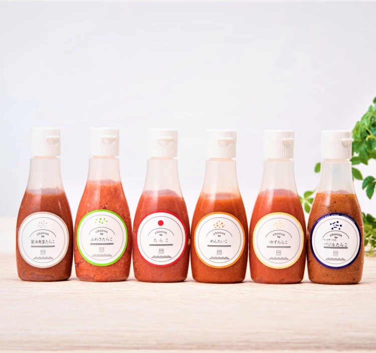 ちょこんとたらこ 6本セット(各100g)