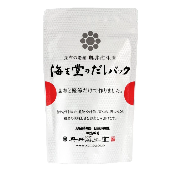 昆布とかつおのだしパック 10g×15包