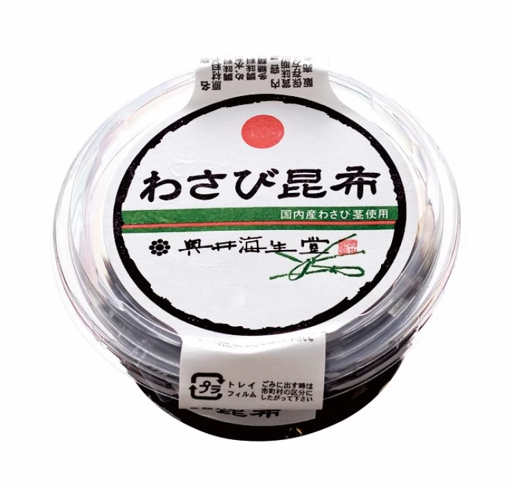 わさび昆布 105g