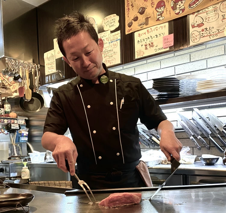 そうだ！お肉にしよう（肉ドレッシング）カクイチ横丁xてっぱんや夢希（ゆうき）