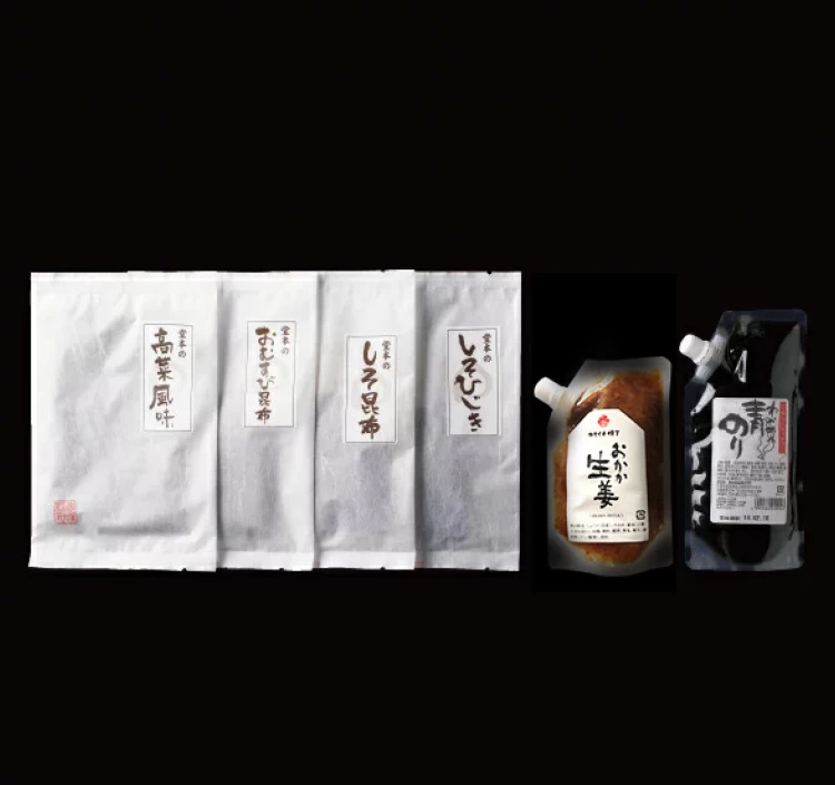 おすすめ佃煮詰め合わせ