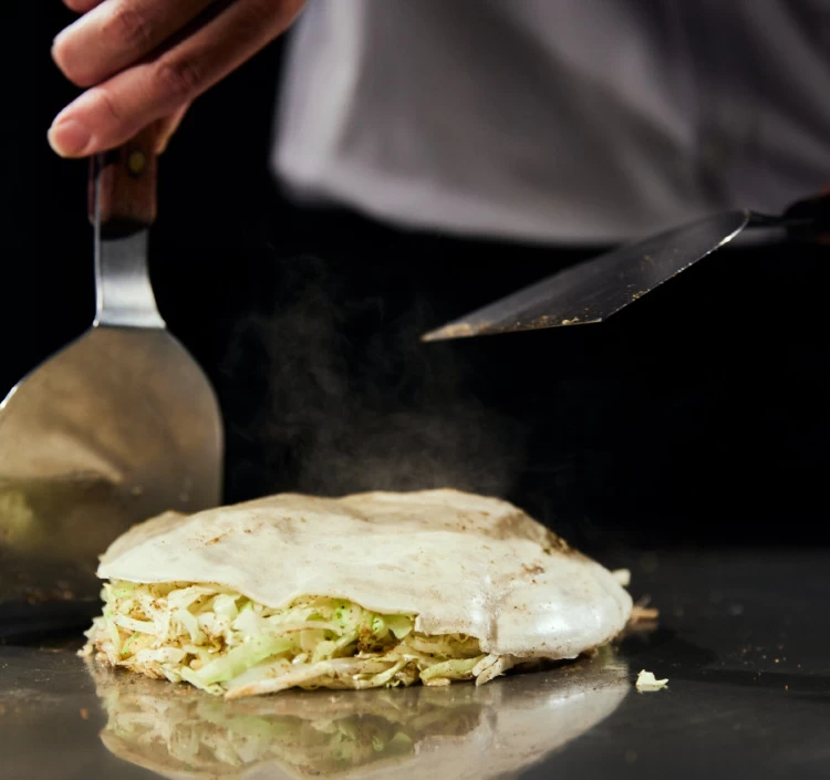 広島 お好み焼き（肉玉そば入り）500g 5枚セット　お好み焼き 五一