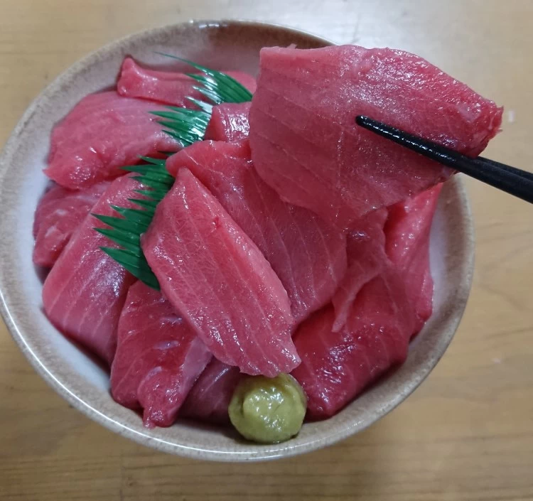 青森県大間産 天然本マグロ（クロマグロ）赤身 1柵200g