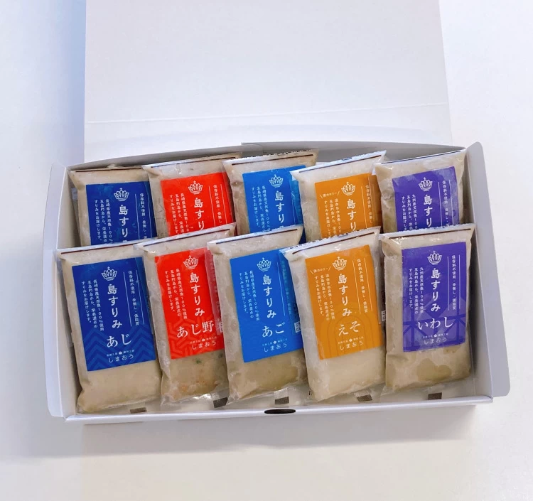 島すりみ食べ比べセット10点